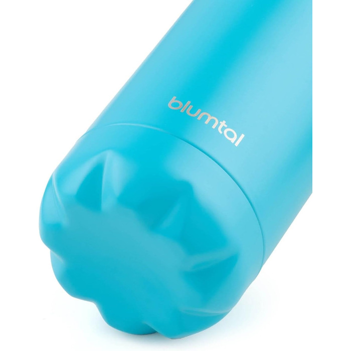 Фляга Blumtal з нержавіючої сталі - ізольована, без BPA, для холодних та теплих напоїв, подвійні стінки, стійка до іржі, блакитний (19 - Petrol), 750 мл