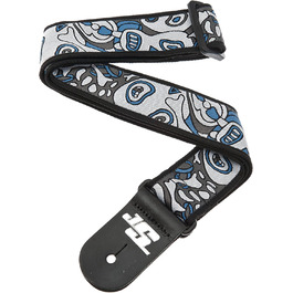 Ремінь для гітари Planet Waves 50JS03 Souls of Distortion, нейлон, 1520мм x 50мм