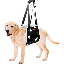Підтримка для собак - регульована переносна допомога для собак різних розмірів, безпечна підтримка для собак з обмеженими можливостями, травмованих або літніх