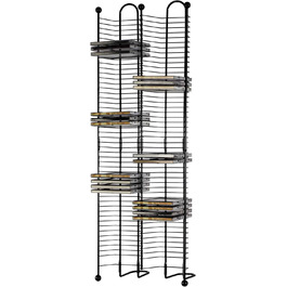 Стійка для 100 CD Atlantic PN63705079, металева, компактна, Gunmetal
