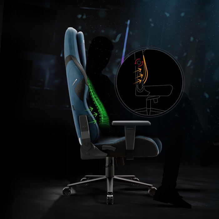 Ігрове крісло Diablo Chairs X.One Prime, тканина