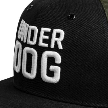 Кепка Nebelkind Snapback Unisex, чорний з оливковим, регульована, трендова streetwear, якісна бейсболка з прямим козирком