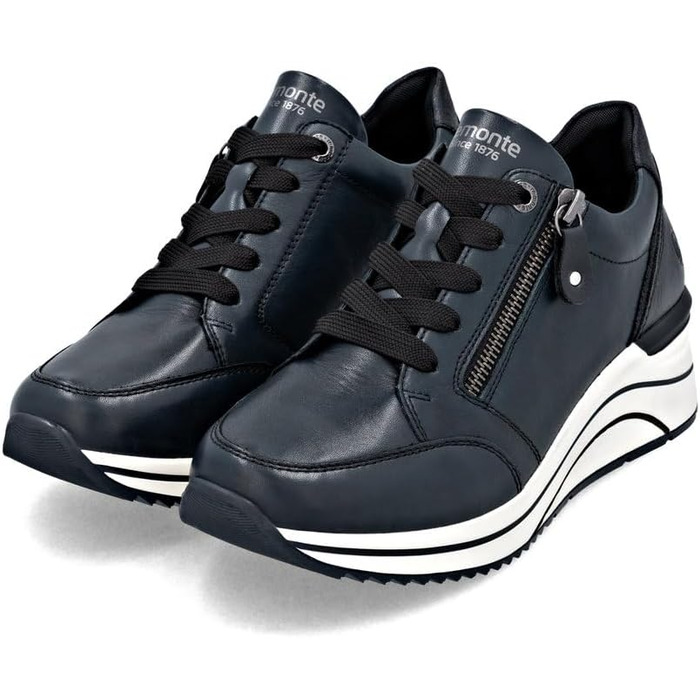 Жіночі кросівки Remonte D0T03: сині, водонепроникні, широка колодка (39 EU)