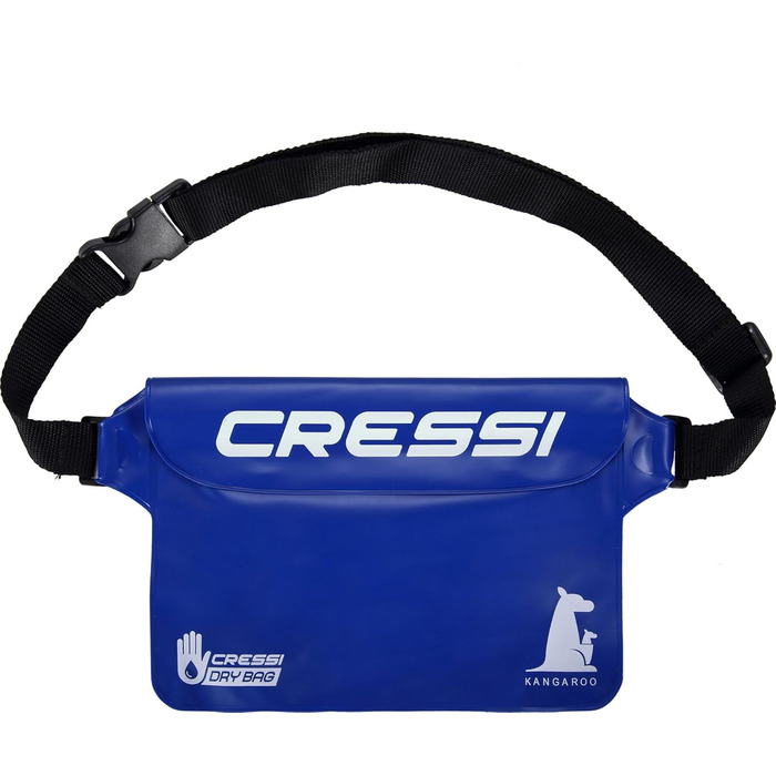 Водонепроникний сухий мішок Cressi Kangaroo Dry Pouch для дорослих, унісекс (2 шт., блакитний/синій)