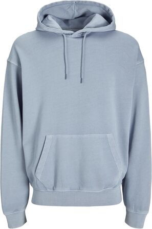 Чоловічий світшот Jack & Jones, однотонний, XL, блакитний chambray