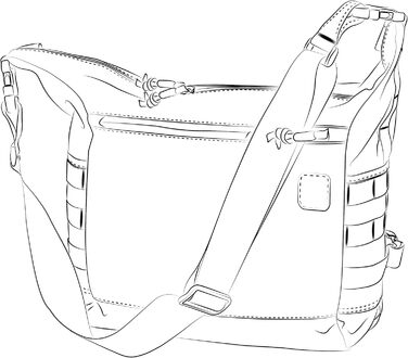 Сумка Helikon-Tex Bushcraft Satchel для бушкрафту, туристична, тактична