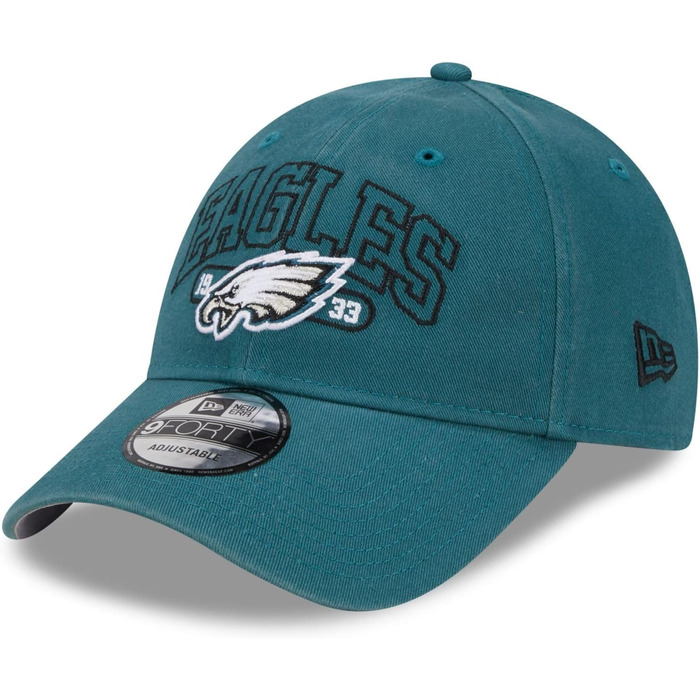 Кепка бейсболка New Era Unisex M 940outline Philadelphia Eagles, універсальний розмір