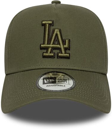 Кепка New Era Tonal Outline Dodgers Cap з вигнутим козирком, оливковий колір, для жінок та чоловіків
