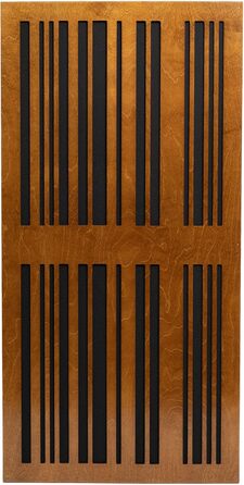 Акустична панель Bluetone Acoustics Slat AbFuser: абсорбер та дифузор для звукоізоляції приміщень, дуб (100x50x11 см)