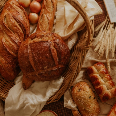 Бамбукова хлібниця Brunbeste (цільна), бежевий, коричневий, чорний