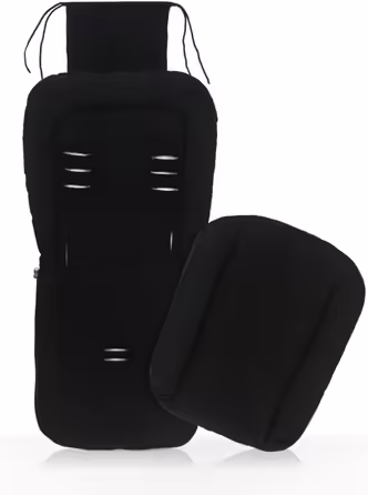 Stimo24 Footmuff/Summer Footmuff for Buggy, Stroller, Jogger (Black)
