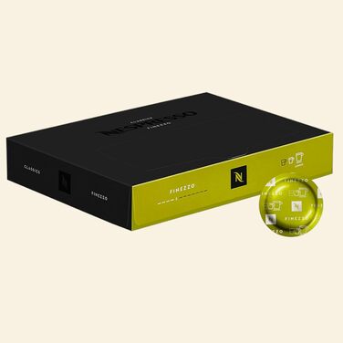 Капсули для кави Nespresso Pro Finezzo, 50 шт., середнього обсмаження, суміш Арабіки з карамельним присмаком, 350г