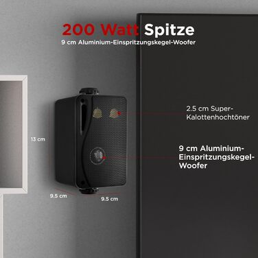 Водонепроникні автомобільні колонки Pyle Audio 3.5