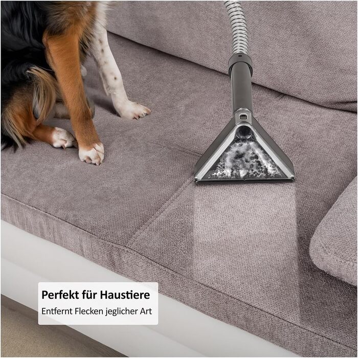 Пристрій для чищення м'яких меблів Genius Invictus F7 10-ти частинний, миючий пилосос 1200 Вт, видалення плям, мокрий пилосос для килимів, авто, диванів, килимків. Чистий килим, мокре чищення м'яких меблів, великий резервуар для води