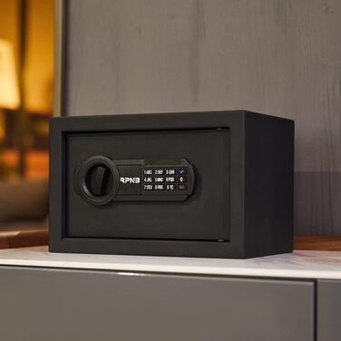 Електронний сейф RPNB Luxus Tresor з кодовим замком, 51 л – для дому, офісу, готелю, зберігання грошей та коштовностей