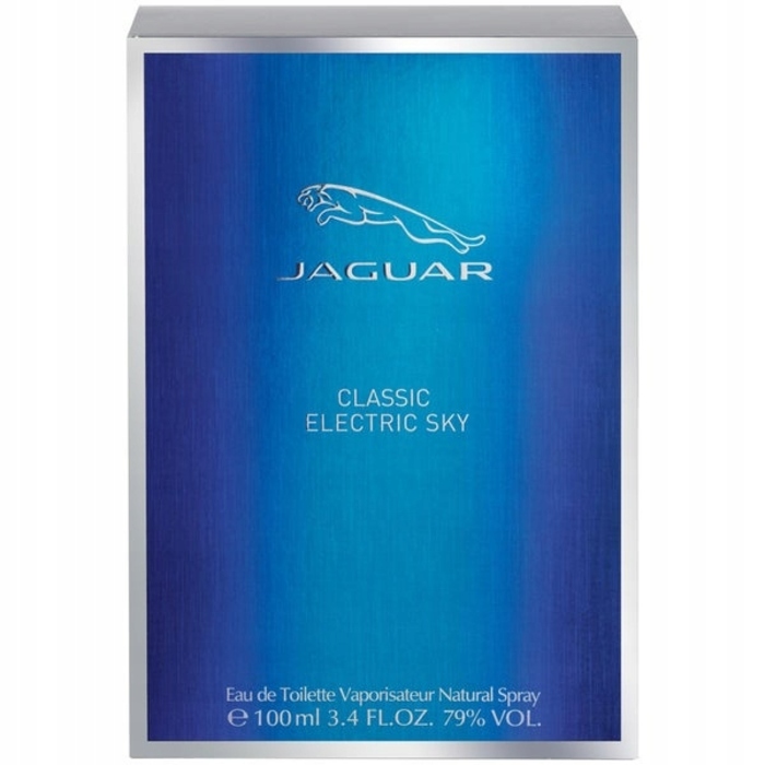 Туалетна вода Jaguar Classic Electric Sky, 100 мл, цитрусова
