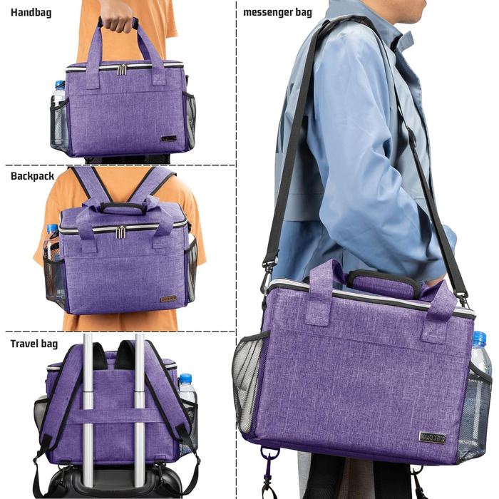 Чорна сумка-рюкзак для собак та котів Baglher: комплект з 5 предметів для подорожей з тваринами