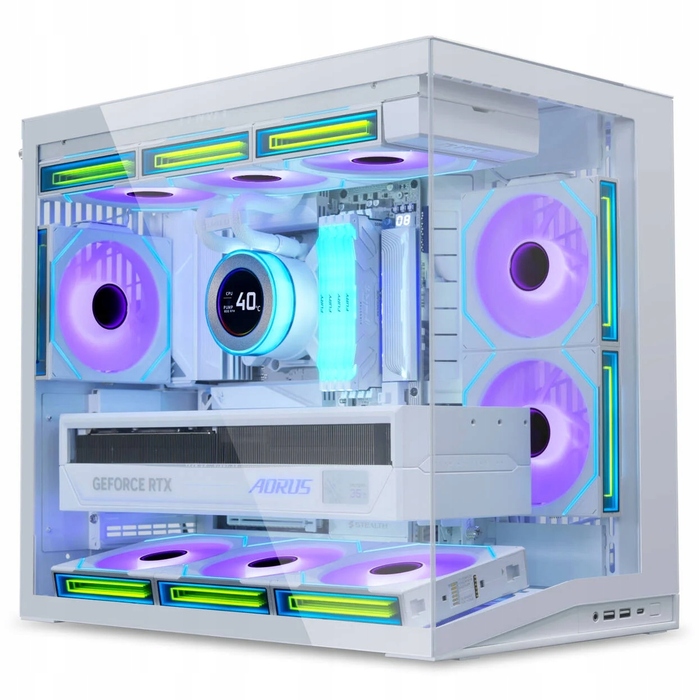 Корпус Lian Li O11D Mini V2 White Mini Tower, білий