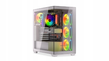 Корпус Krux Exo RGB, білий (KRXD009)