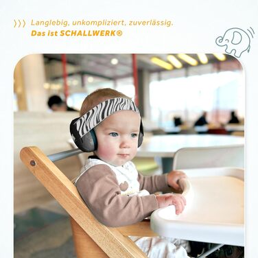 Schallwerk Mini+ (Dusty) - Шумоізоляційні навушники для дітей: захист вух, комфорт, преміум-якість