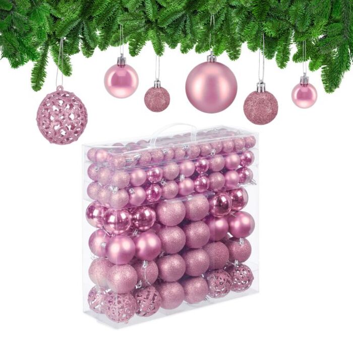 Relaxdays Christmas Baubles - Set of 150