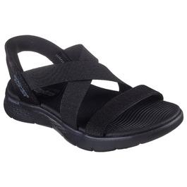 Сандалі жіночі Skechers Go Walk Flex Glimmer Up Slip-ins чорні 41 EU - зручні та практичні