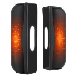 Електричний грілка для рук Citybee 10000 mAh з магнітною підключенням (2 шт.) - портативний нагрівач з підсвічуванням, 3 режими, до 55°C - для кемпінгу, туризму, активного відпочинку