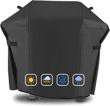 Чохол для гриля Weber Spirit II 200 серії, водонепроникний 600D, 48 дюймів, для Weber Spirit II E210, 2 пальники, всепогодний захист