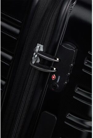 Чемодан American Tourister Flashline Spinner M, 67 см, 69/75 л, чорний