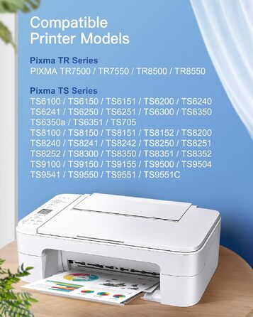 Картриджі для принтера Canon 580 XXL та 581 XXL (сумісні), для Canon PIXMA TR8550