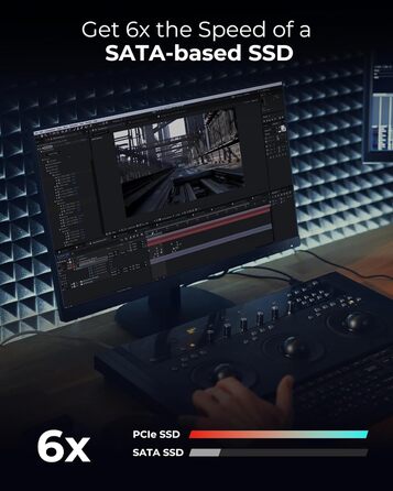 SSD Lexar NM610 PRO 500GB M.2 PCIe Gen3x4 NVMe - Внутрішній SSD для ноутбука та ПК