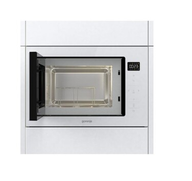 Мікрохвильова піч Gorenje BM251SG2BG, чорне скло, 900 Вт, 25 л, гриль 1000 Вт