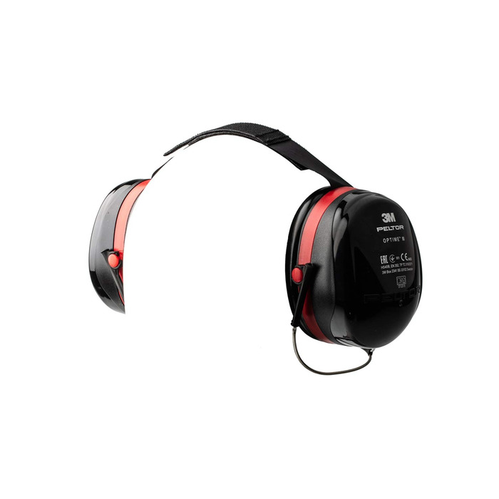 Захисні навушники Peltor Optime III - шумозахисні, унісекс, регульовані, SNR 35, чорні