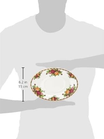 Old Country Roses by Royal Albert 21.5 cm Sauce Boat Stand