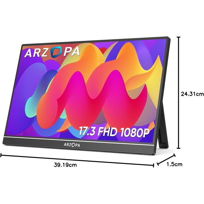 Портативний монітор ARZOPA 17.3