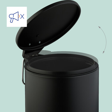 Relaxdays Rotating Cosmetic Container 3 Liter