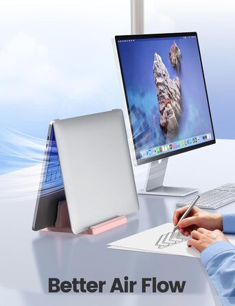 Підставка для ноутбука VAYDEER вертикальна, 3-в-1, для MacBook, iPad, Tablet, до 17.3