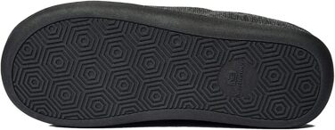 Тапочки халатні NewDenBer для дому, чоловічі/жіночі, з піною пам'яті, теплі, зручні, зимові, з антиковзкою гумовою підошвою, 37/38 EU, темно-сірий та синій