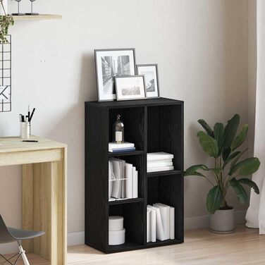 VidaXL Artisan Oak Bookshelf - 50x25x80 cm