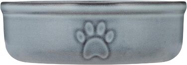 Миска для собак Mason Cash Reactive Paw, 18 см, 950 мл, для великих собак, кераміка, для миття в посудомийній машині та заморожування