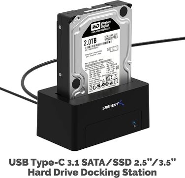 Док-станція Sabrent 4 Bay для 2.5