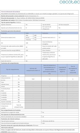 Холодильник для напоїв Cecotec Bolero GrandSommelier 2050 Black - 24 пляшки, компресорний, 5-18°C, тихий, без вібрації