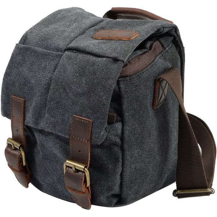 Чохол для камери Neuleben: водонепроникний, з канвасу, унісекс для DSLR (Дunkelgrau)