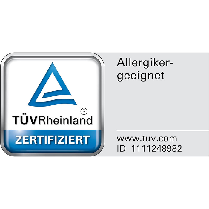 TAURO 24161 Fitted Mattress Cover, All-Around 70 x 140 cm, Encasing for Children's Mattress, Height 12 cm, Dust Mite Protection for House Dust Allergy Sufferers, White (24161)