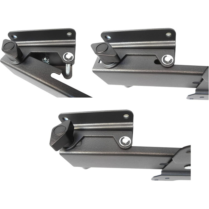 Кронштейн для телевізора Drall на стелю, чорний, для LCD/LED 11-27