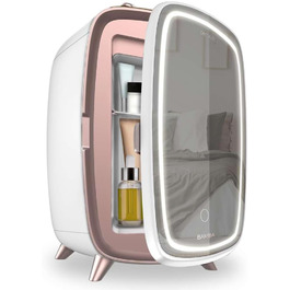 Міні-холодильник для косметики Cecotec Bamba CoolingBeauty 6000 з дзеркалом, 6л, білий