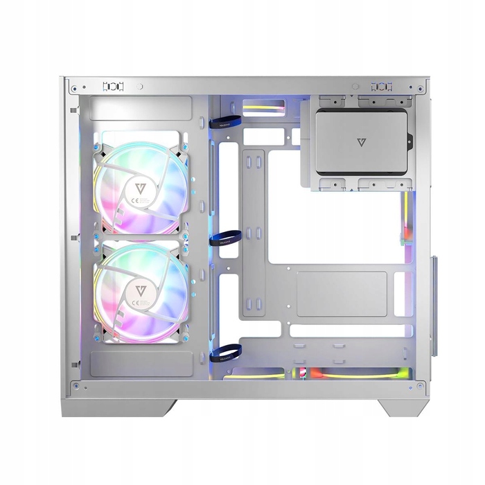 Корпус Modecom VOLCNO PANORAMA APEX ARGB Midi Tower, білий