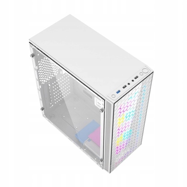 Корпус Gembird CCC-FC-500W Midi Tower, білий