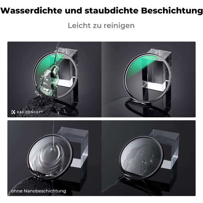Фільтр для розмиття Nebel-Effekt K&F Concept Nano-X Serie 49mm - для пейзажної та портретної фотографії