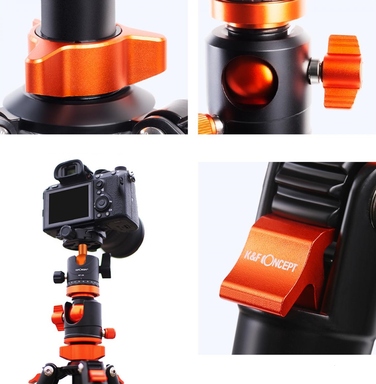 Штатив K&F Concept SA254T2, 190 см, чорний